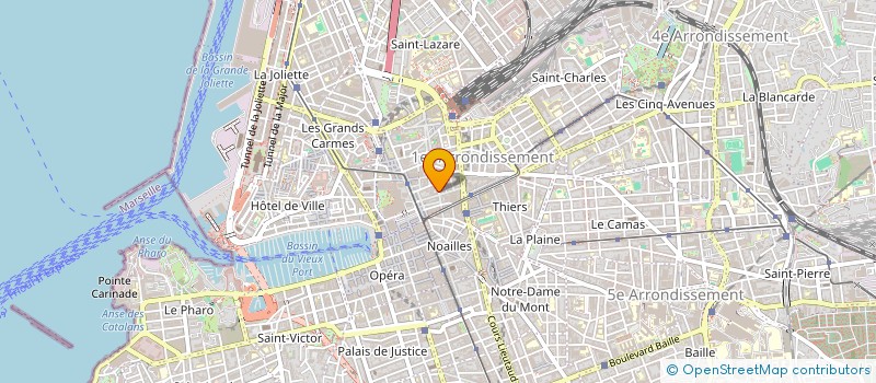 localisation de l'entreprise SA3R IMMO à MARSEILLE