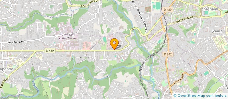 localisation de l'entreprise SA5M  FRANCHEVILLE