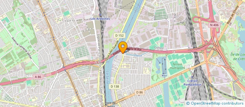 localisation de l'entreprise SAA SERVICES à CHOISY-LE-ROI