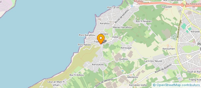 localisation de l'entreprise SAAA  PLOUGASTEL-DAOULAS