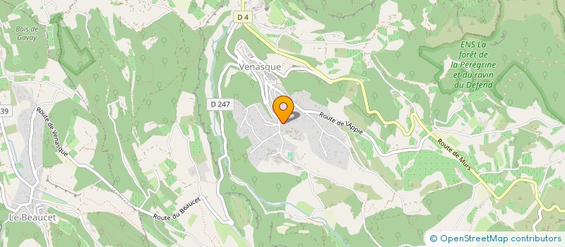 localisation de l'entreprise SAAB TRANSPORT  VENASQUE