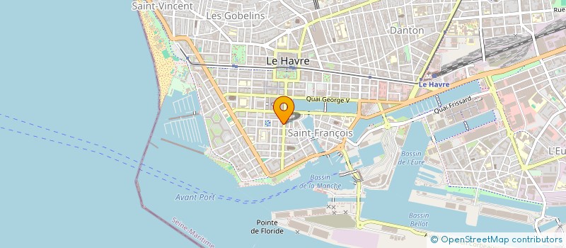 localisation de l'entreprise SAAD à LE HAVRE