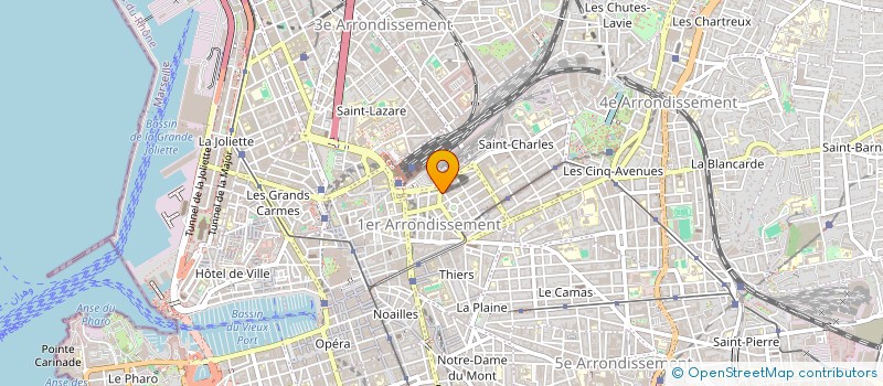 localisation de l'entreprise SAAD à MARSEILLE