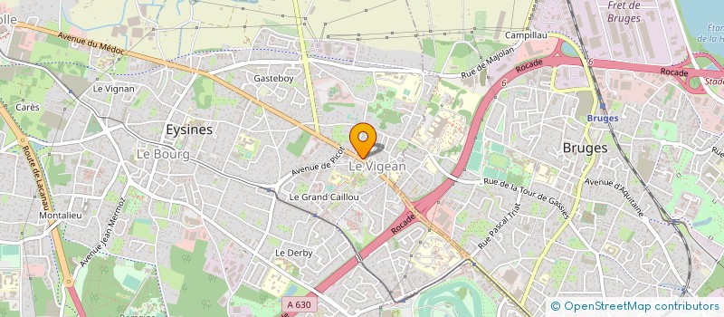 localisation de l'entreprise SAAD AND CO  EYSINES