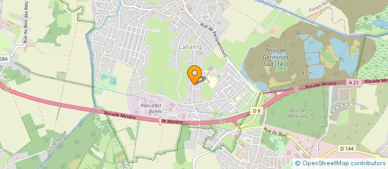 localisation de l'entreprise SAAD CONCEPTS RENOVATION  LALLAING