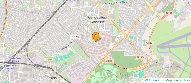 localisation de l'entreprise SAAD CS TRANSPORT  GARGES-LES-GONESSE