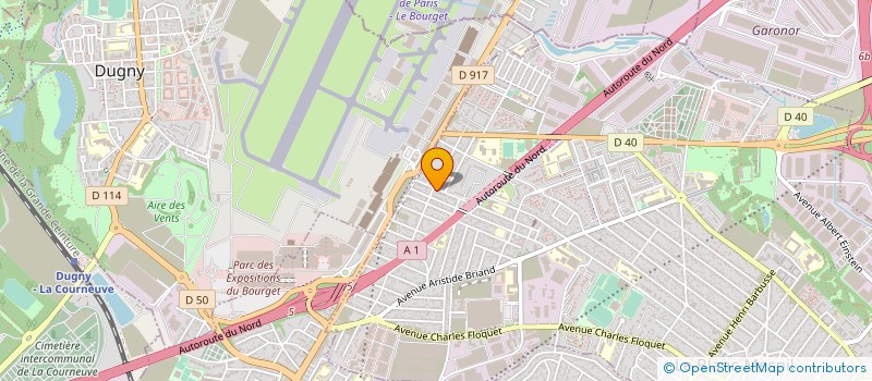localisation de l'entreprise SAAD PRIMEUR à LE BLANC-MESNIL