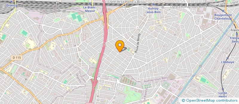 localisation de l'entreprise SAAD RENOVATION à AULNAY-SOUS-BOIS