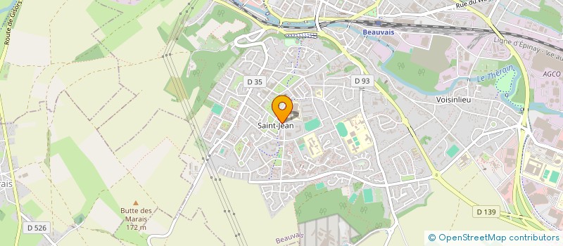 localisation de l'entreprise SAADA GROUP  BEAUVAIS