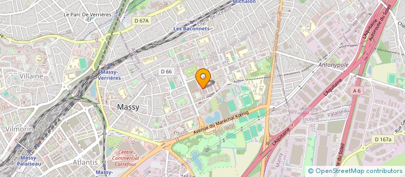 localisation de l'entreprise SAADA SALOMON à MASSY