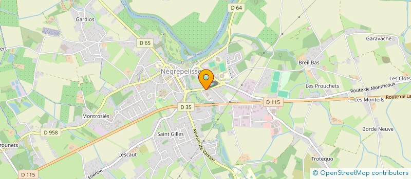 localisation de l'entreprise SAADAYEV TRAVAUX INTERIEUR à NEGREPELISSE