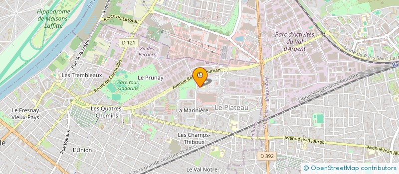 localisation de l'entreprise SAADEL PLUS à SARTROUVILLE