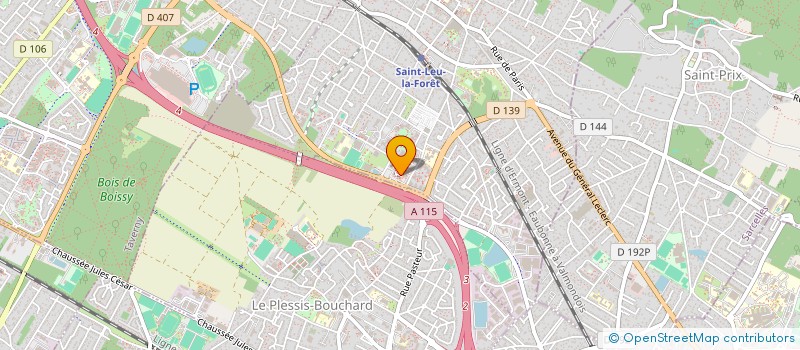 localisation de l'entreprise SAADHVI à SAINT-LEU-LA-FORET