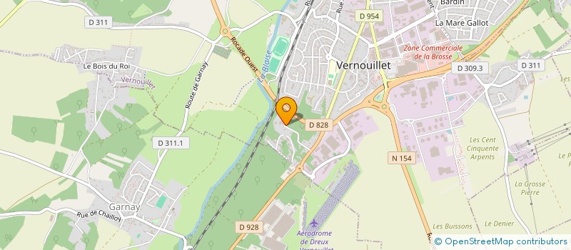 localisation de l'entreprise SAADI BAREI ET LOZANO à VERNOUILLET