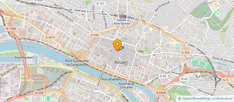 localisation de l'entreprise SAADT RESTAURATION à ROUEN