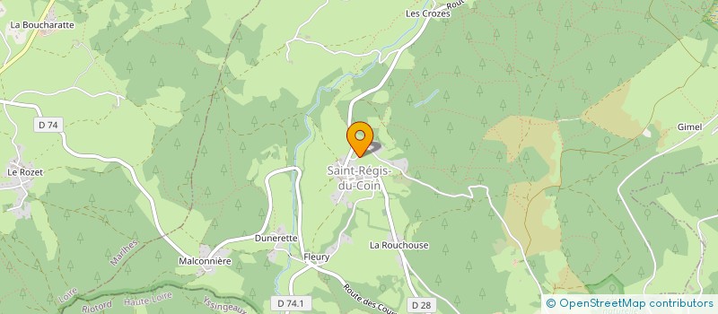 localisation de l'entreprise SAAF SPS à SAINT-REGIS-DU-COIN