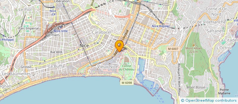 localisation de l'entreprise SAAFI à NICE