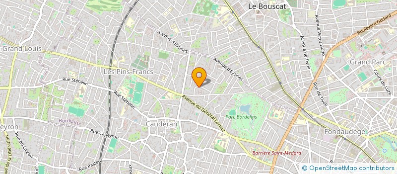 localisation de l'entreprise SAAG  BORDEAUX