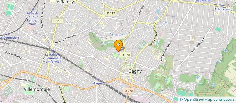 localisation de l'entreprise SAAL LOCATION à GAGNY