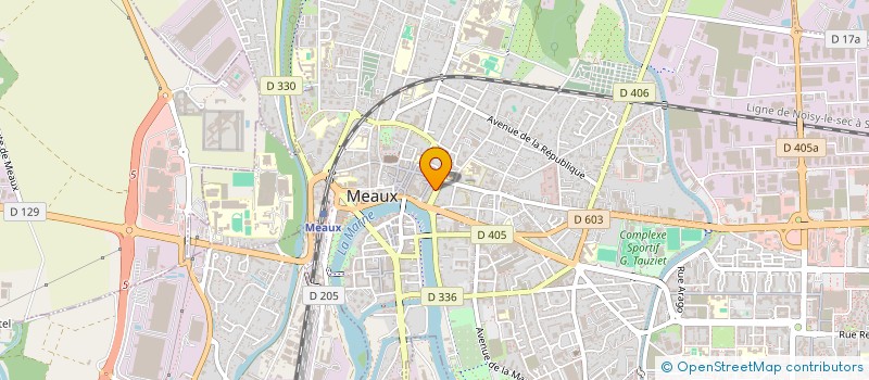 localisation de l'entreprise SAAM à MEAUX