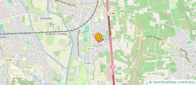 localisation de l'entreprise SAAM CARRELAGE  MORIERES-LES-AVIGNON