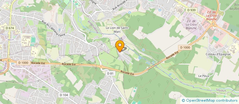 localisation de l'entreprise SAAM GESTION à DIRAC