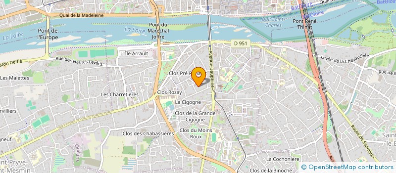 localisation de l'entreprise SAAM SASU à ORLEANS