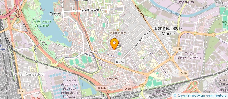 localisation de l'entreprise SAANALIYA à CRETEIL
