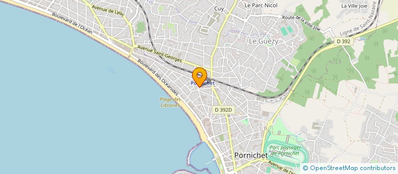 localisation de l'entreprise SAAPO SARL à PORNICHET