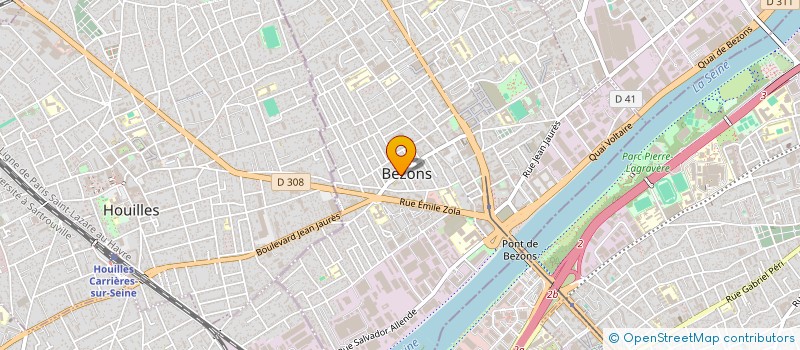 localisation de l'entreprise SAAR à BEZONS