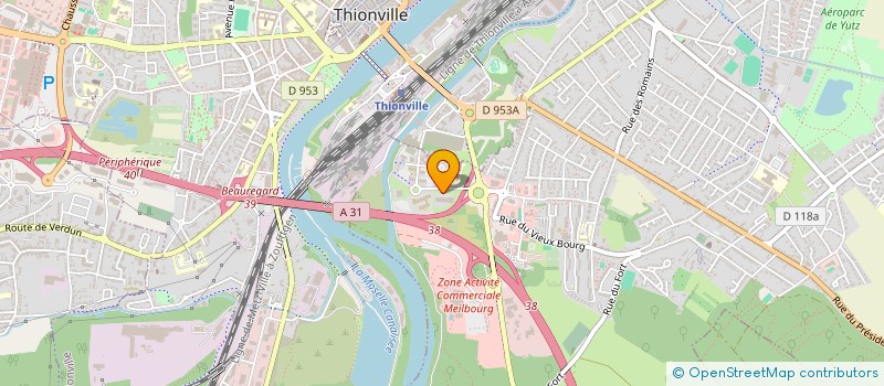 localisation de l'entreprise SAARLORLUX TECHNOLOGIES PLUS à YUTZ