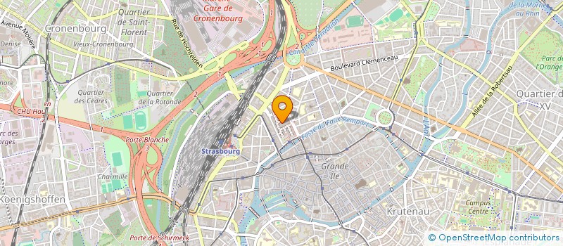 localisation de l'entreprise SAAROWTEL CONSULTATION SARL à STRASBOURG