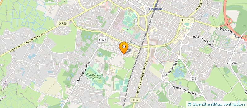 localisation de l'entreprise SAAS OTOLINK à CHALLANS