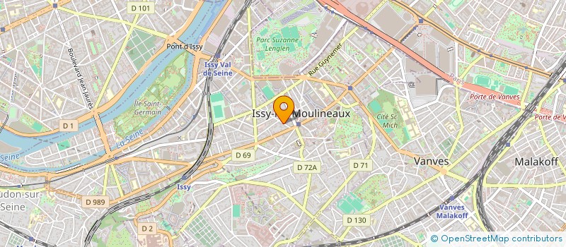 localisation de l'entreprise SAAS RABBIT CONSULTING à ISSY-LES-MOULINEAUX
