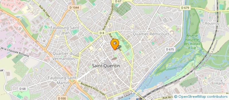 localisation de l'entreprise SAAS TOOL EDITION à SAINT-QUENTIN