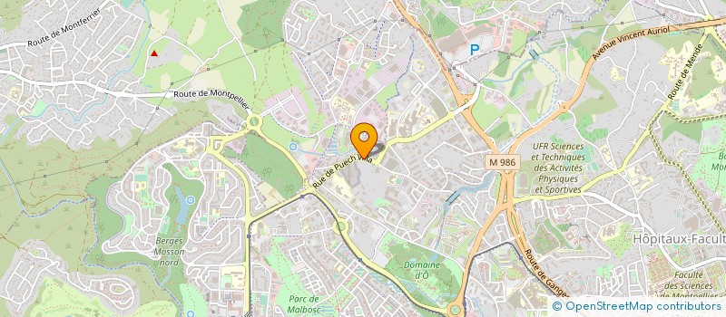 localisation de l'entreprise SAASCONTROL à MONTPELLIER