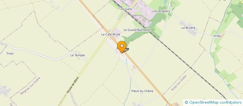localisation de l'entreprise SAAT LHEUREUX DRAINAGE à REIGNAC-SUR-INDRE