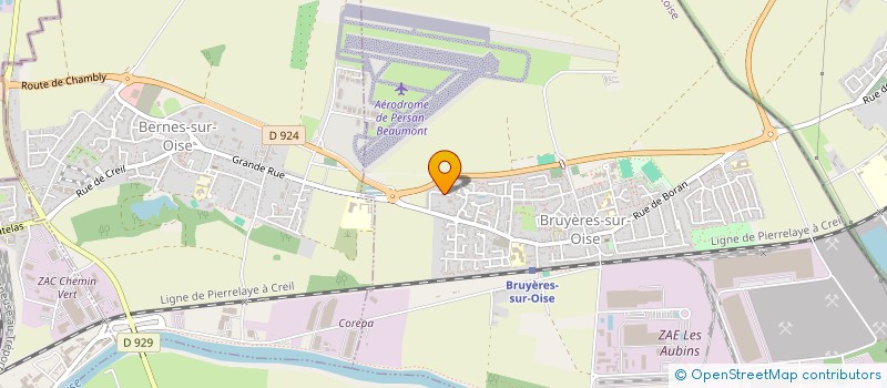 localisation de l'entreprise SAAY  BRUYERES-SUR-OISE