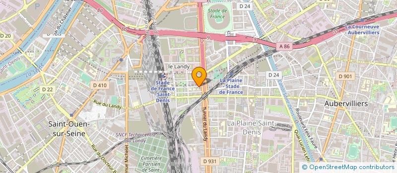 localisation de l'entreprise SAAYCOM à SAINT-DENIS