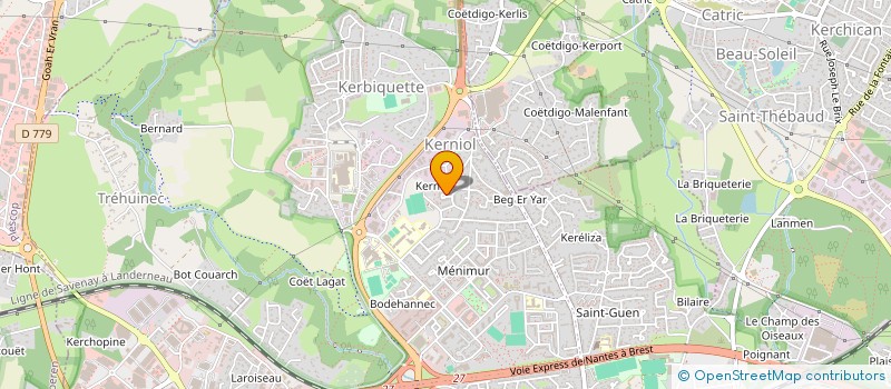 localisation de l'entreprise SAB à VANNES