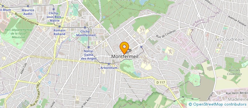 localisation de l'entreprise SAB à MONTFERMEIL