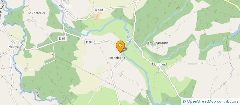 localisation de l'entreprise SAB à CHALAIS