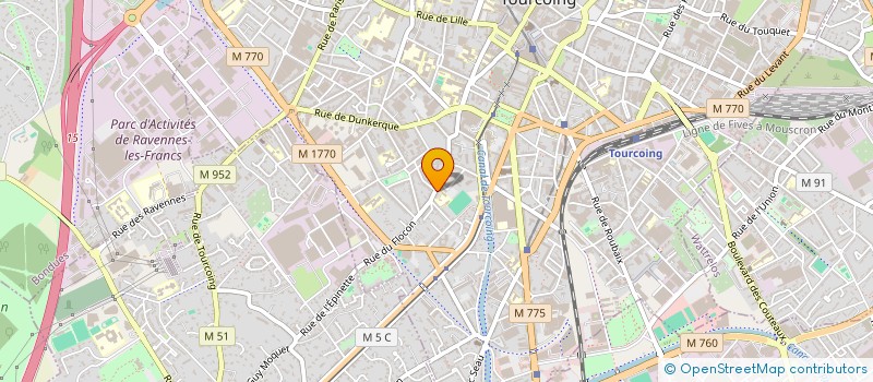 localisation de l'entreprise SAB à SAINT-ANDRE-LEZ-LILLE