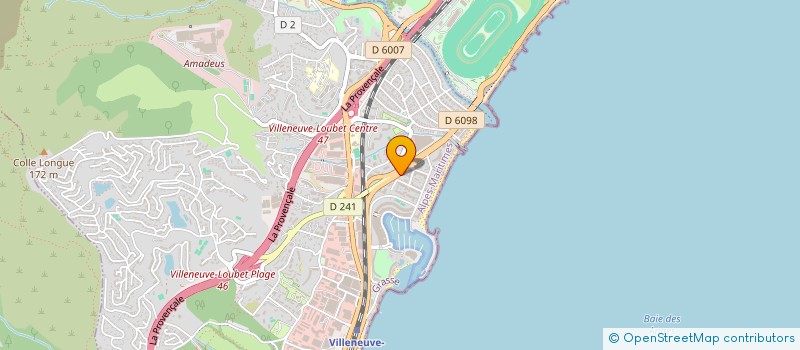 localisation de l'entreprise SAB à VILLENEUVE-LOUBET