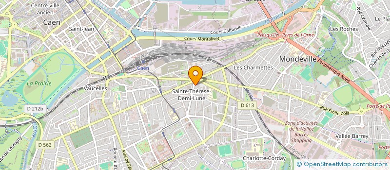 localisation de l'entreprise SAB.BEL à CAEN