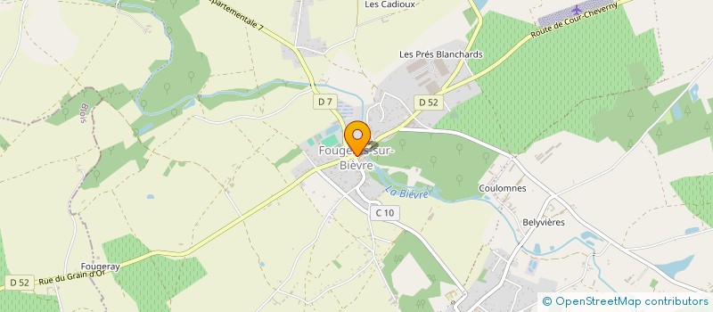 localisation de l'entreprise SAB CHAUSSURES à LE CONTROIS-EN-SOLOGNE