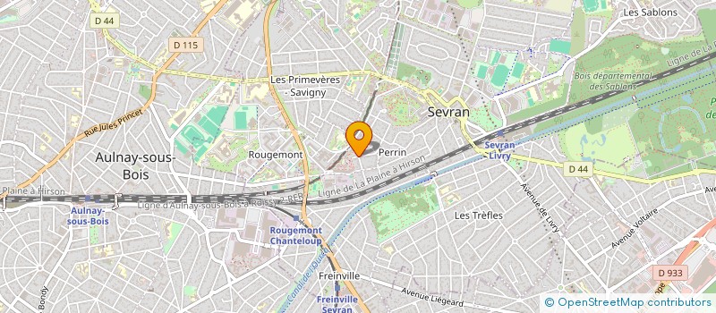localisation de l'entreprise SAB COMPANY à SEVRAN