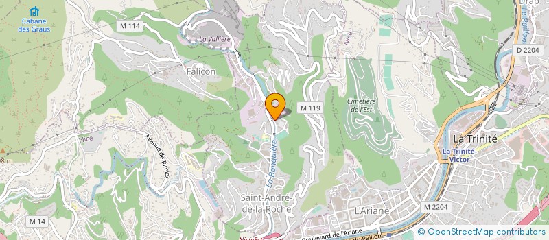 localisation de l'entreprise SAB-CONCEPT  SAINT-ANDRE-DE-LA-ROCHE