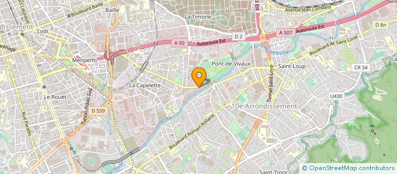 localisation de l'entreprise SAB COURTAGE à MARSEILLE