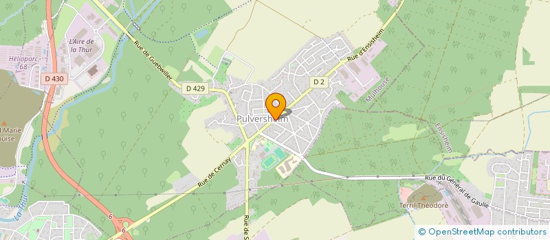 localisation de l'entreprise SAB DISTRI  PULVERSHEIM